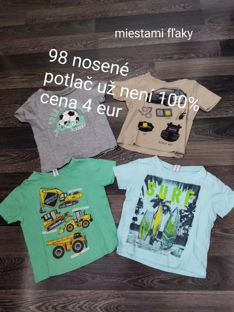 Chlapčenské oblečenie letné 92/104, 92