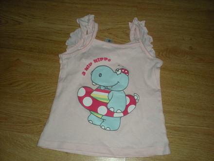 Tricko na ramienka, baby club,80