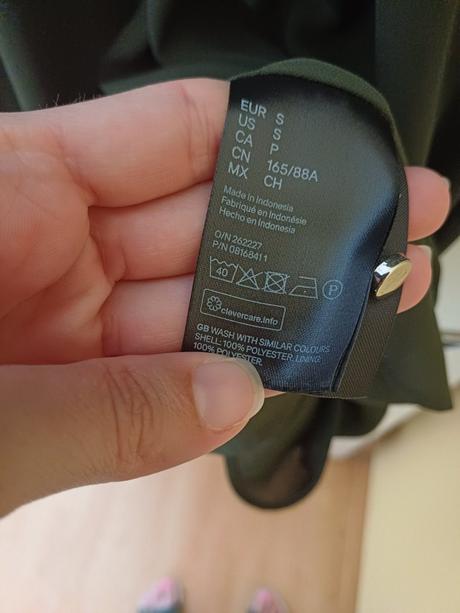 Khaki saty, h&m,s