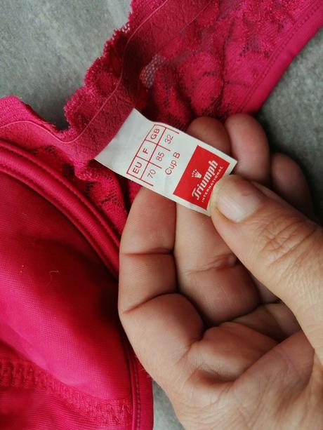 Ružová podprsenka triumph, v75b, triumph,75b