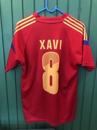 Xavi, futbalový dres španielsko, 134