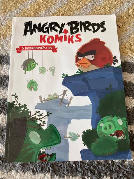 Komiks angry birds 5 dobrodružstiev,
