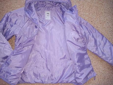 Prešívaná levanduľová bunda zn.sinsay v.158, sinsay,158