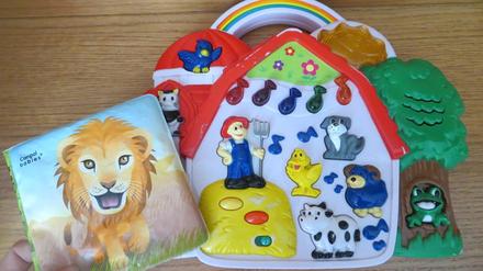 Hraci domcek farma + knizka, 