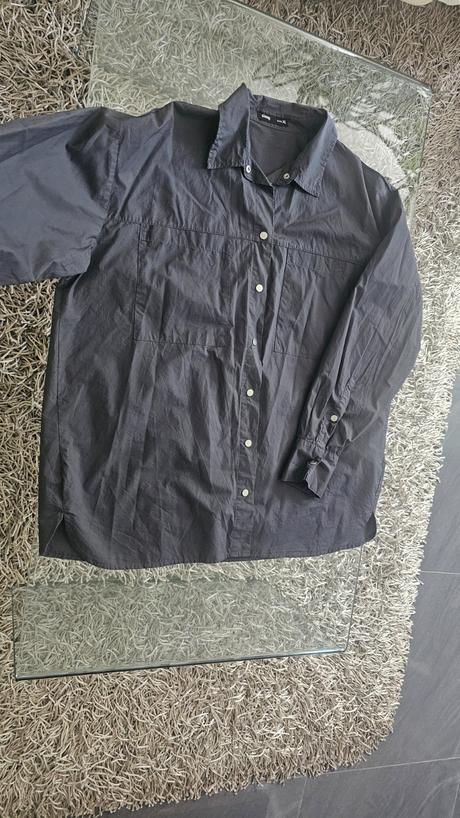 Tmavošedá bavlnená košeľa, sinsay,xl