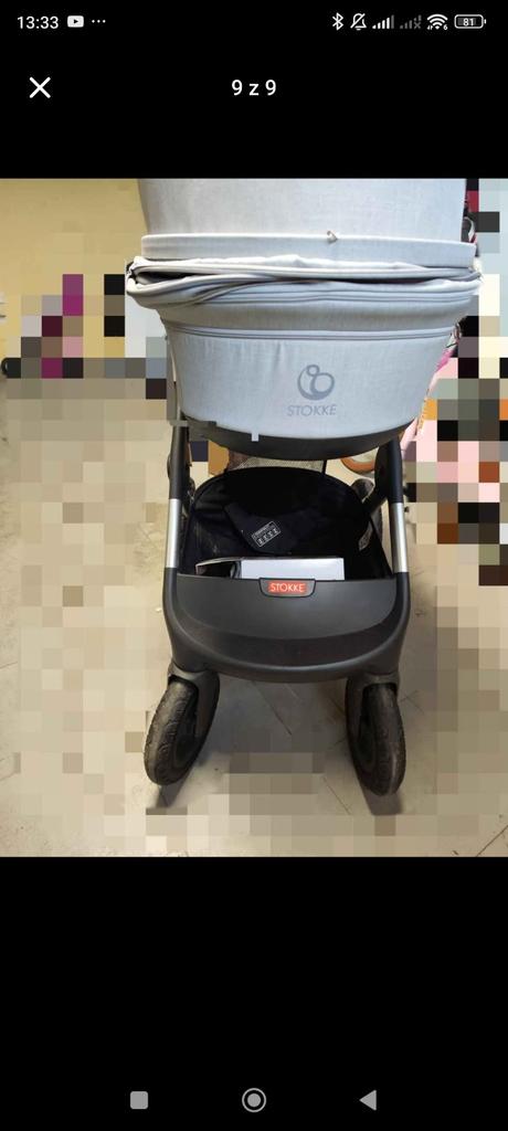 Predám kočík stokke, hlboká vanička, stokke,stokke trailz terrain