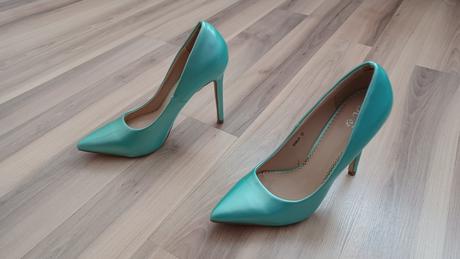 Mentolove špicaté lodičky, 37