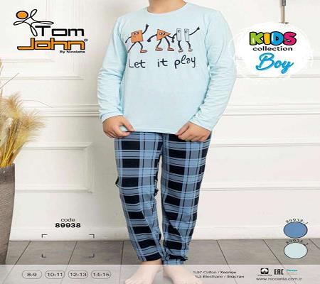 Detské bavlnené pyžamo, 116 - 164