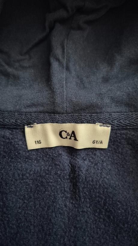 C&a mikina,  veľkosť 116, c&a,116