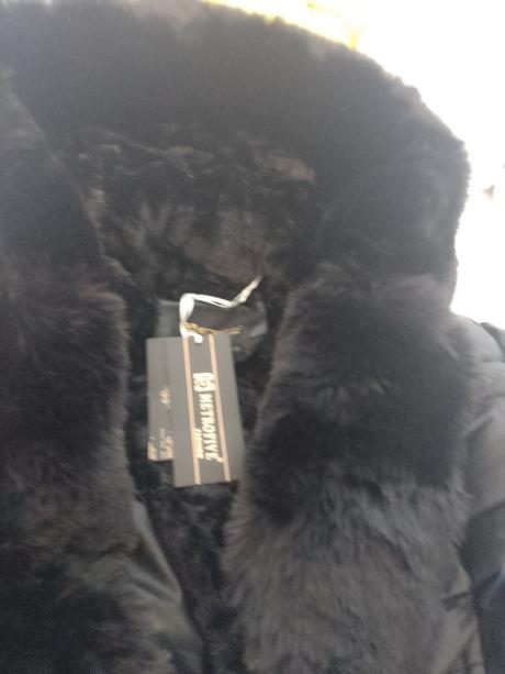 Zimná vetrovka s kožušinkou, l