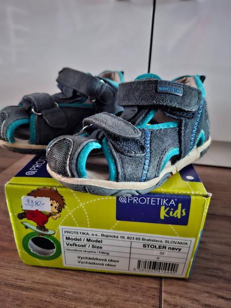 Sandálky protetika 22, protetika,22