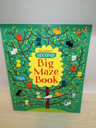 Usborne second big maze book nsu21, 