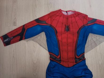 Kostým spiderman v. 146 + doplnky, 