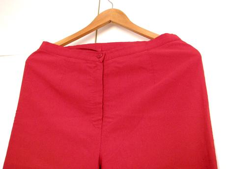 Červené nohavice pod kolená, kappahl,l