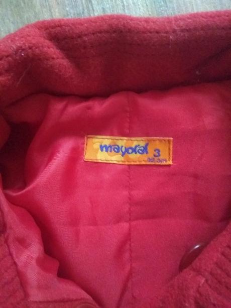 Vlneny kabat, mayoral,98