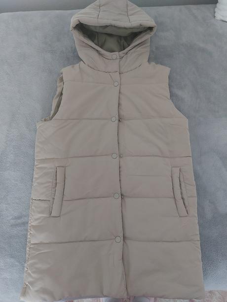 Dievčenská dlhá vesta bez rukávov, 152