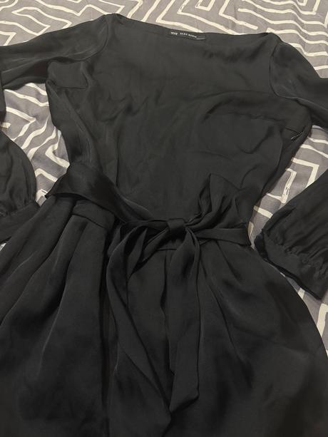 Satenove zara šaty, zara,s