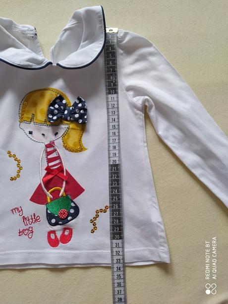 Tričko s dlhým rukávom, 98