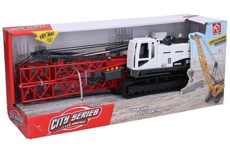 Žeriav pásový s efektmi 42 cm,