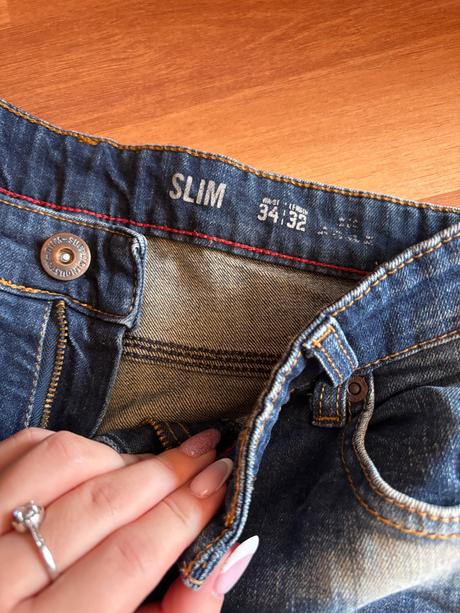 Slim pánske nohavice, 34