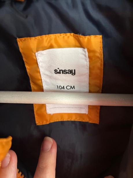 Prechodna bunda zlta velkost 104, reserved,104