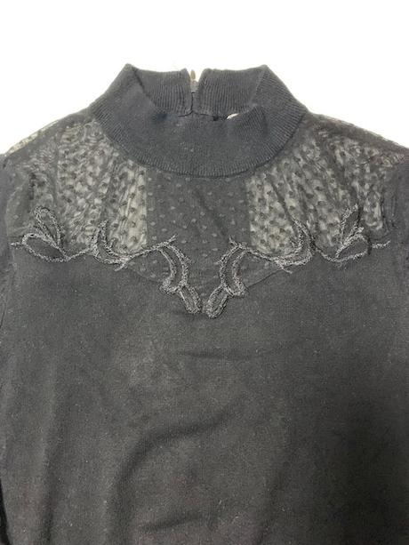 Svetrík s tylovým výstrihom a stojačikom orsay, orsay,m / s