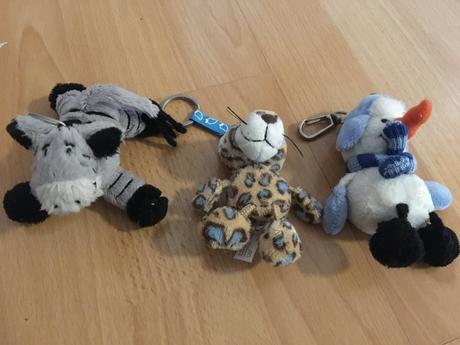 Malé plyšové zvieratká,