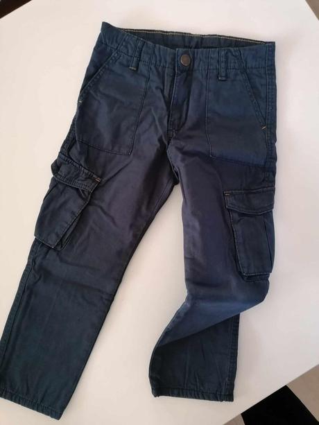 Podšité nohavice s vreckami, h&m,110