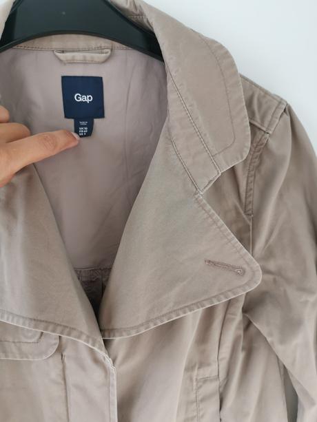 Béžový trenchcoat/ baloňák, gap,m