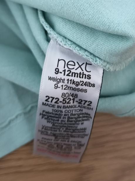 Jednofarebné tričko next, next,80