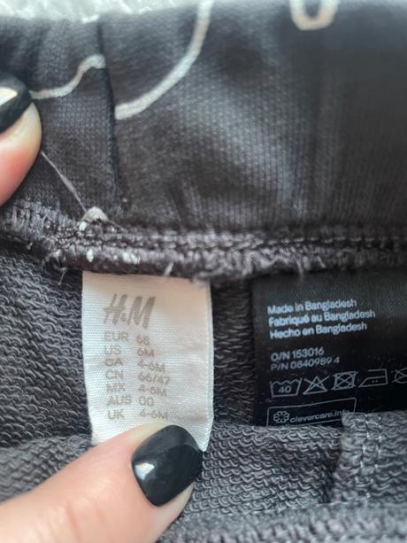 Antracitova suprava slonik h&m, h&m,68