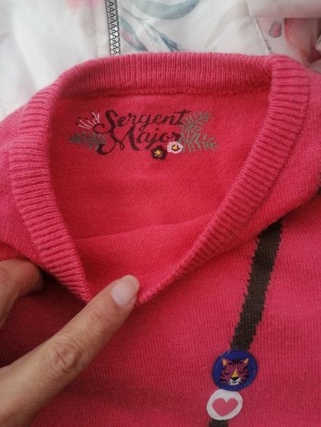 Sergent major svetrikove šaty vel 110, sergent major,110