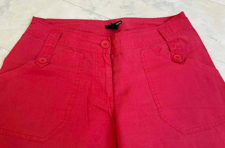 3/4 tenké nohavice, h&m,s