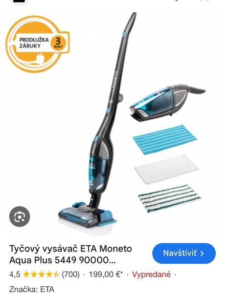 Príslušenstvo eta aqua moneto, eta