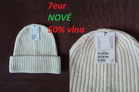 Zimné čiapky, súprava šál + čiapka, h&m