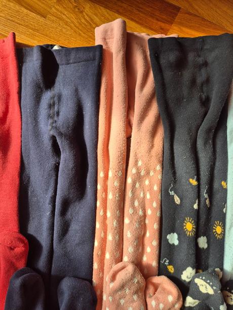 Dievčenské teple pančušky, tchibo,110