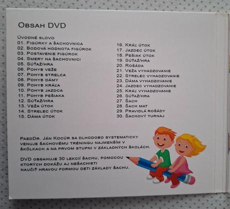Ako učiť šach najmenších (dvd), 