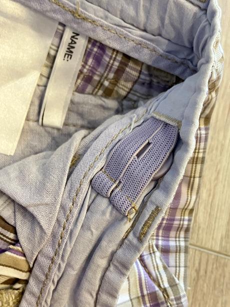 Dievčenské pásikavé šortky h&m (104), h&m,104
