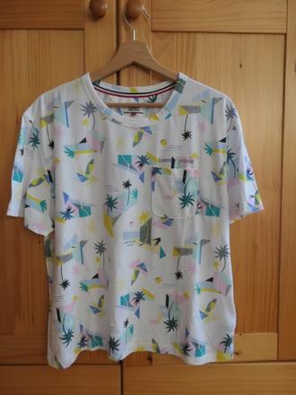 Tommy hilfiger dovolenkove,letne original tricko, tommy hilfiger,xl