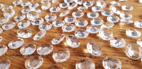 Diamantové konfety - balenie 100 kusov, 