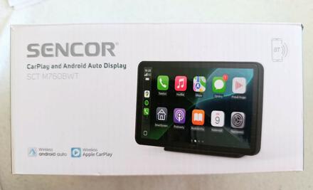 Auto carplay and android auto display,