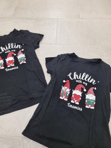 Vianočné tričká, primark,s