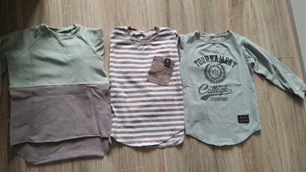 Tričká dlhý rukáv 116, 116