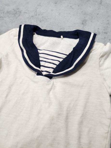 Tričko s námorníckym golierom, lindex,98