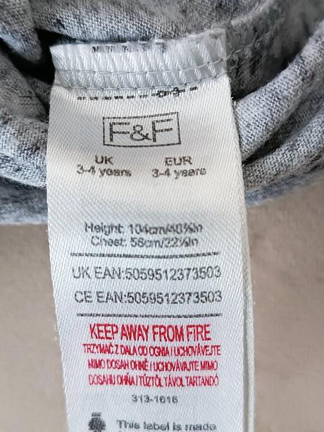 Tričko s krátkym rukávom, f&f,104