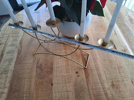 Svietnik +5x sviečky na baterky, 