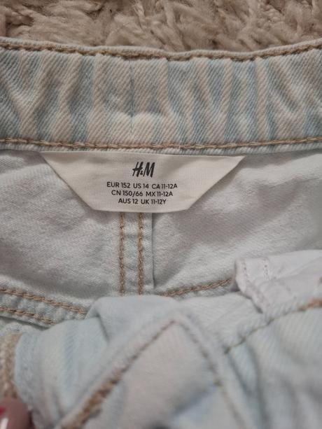 H&m riflove kraťasy, h&m,152