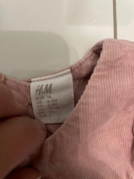 Šaty h&m č 74, h&m,74