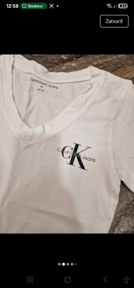 Calvin klein tričko, calvin klein,xs