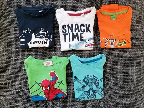 Tričká kr. rukáv 92/98, c&a,92